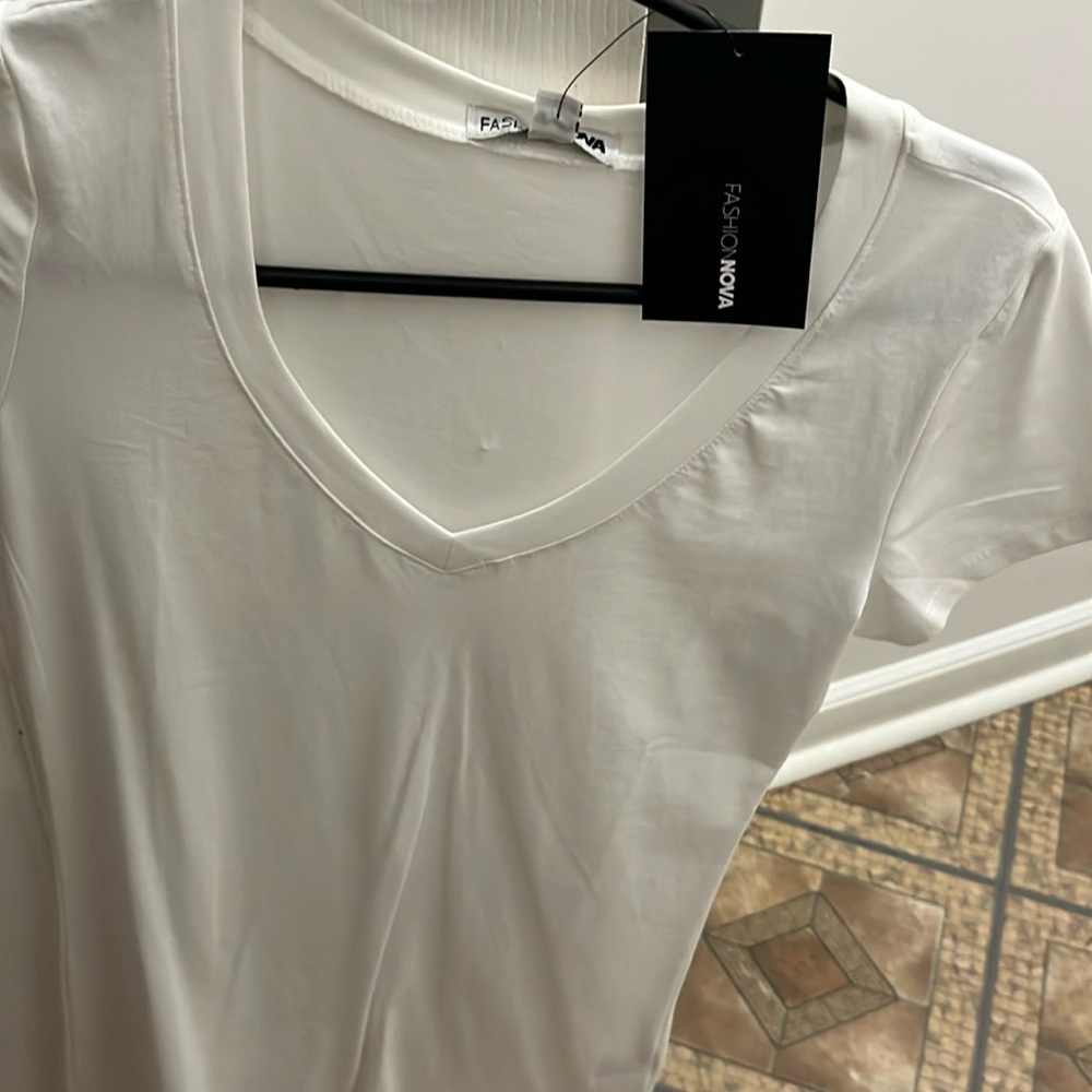 white top